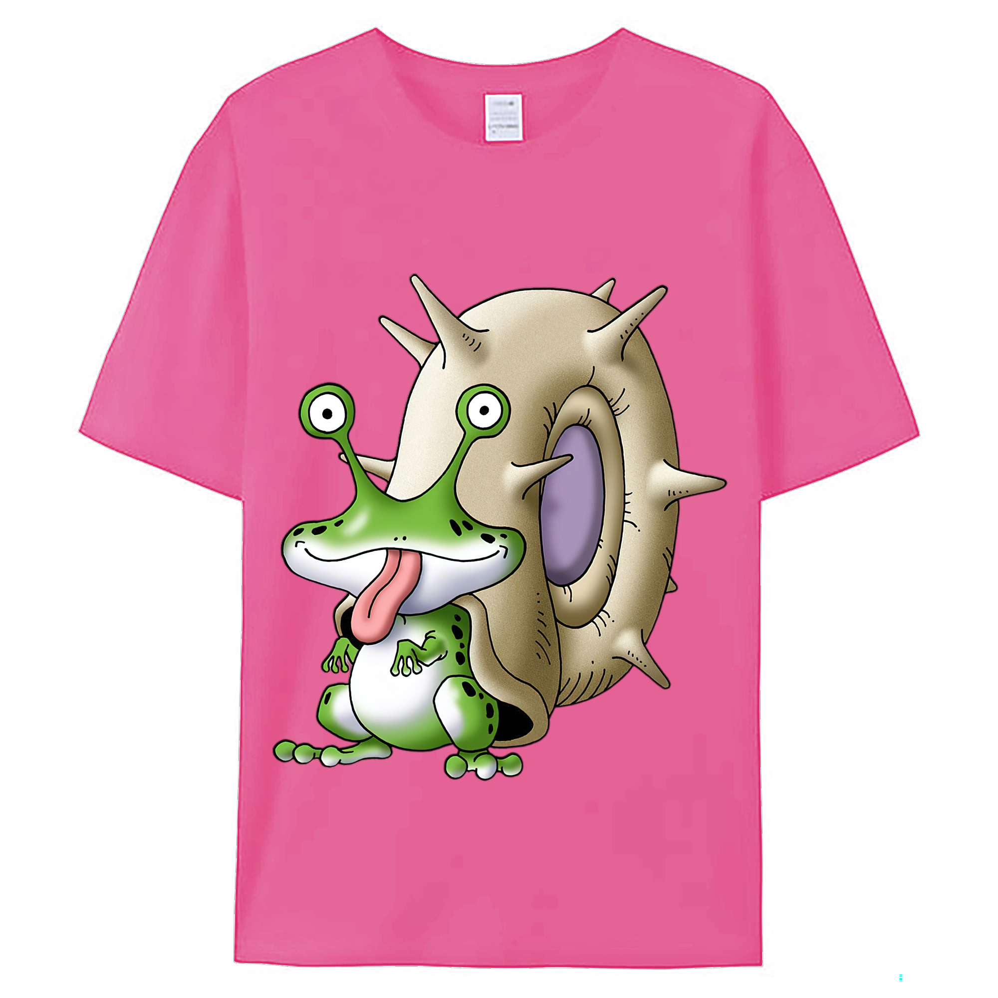 （画像用） ドラゴンクエスト Doragon Kuesuto Dragon Quest レディースカジュアルプリントTシャツ（綿100％）